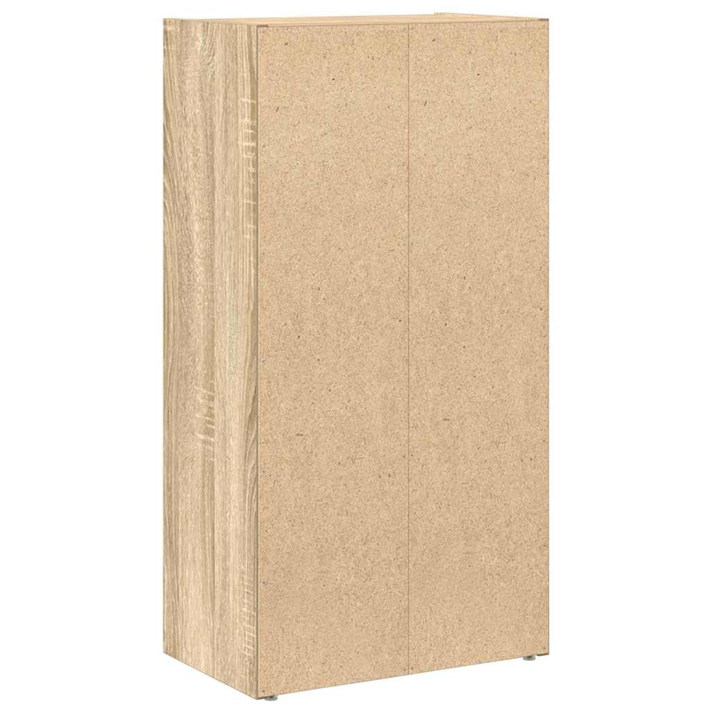 vidaXL Bibliotecă, stejar sonoma, 40x24x77 cm, lemn prelucrat