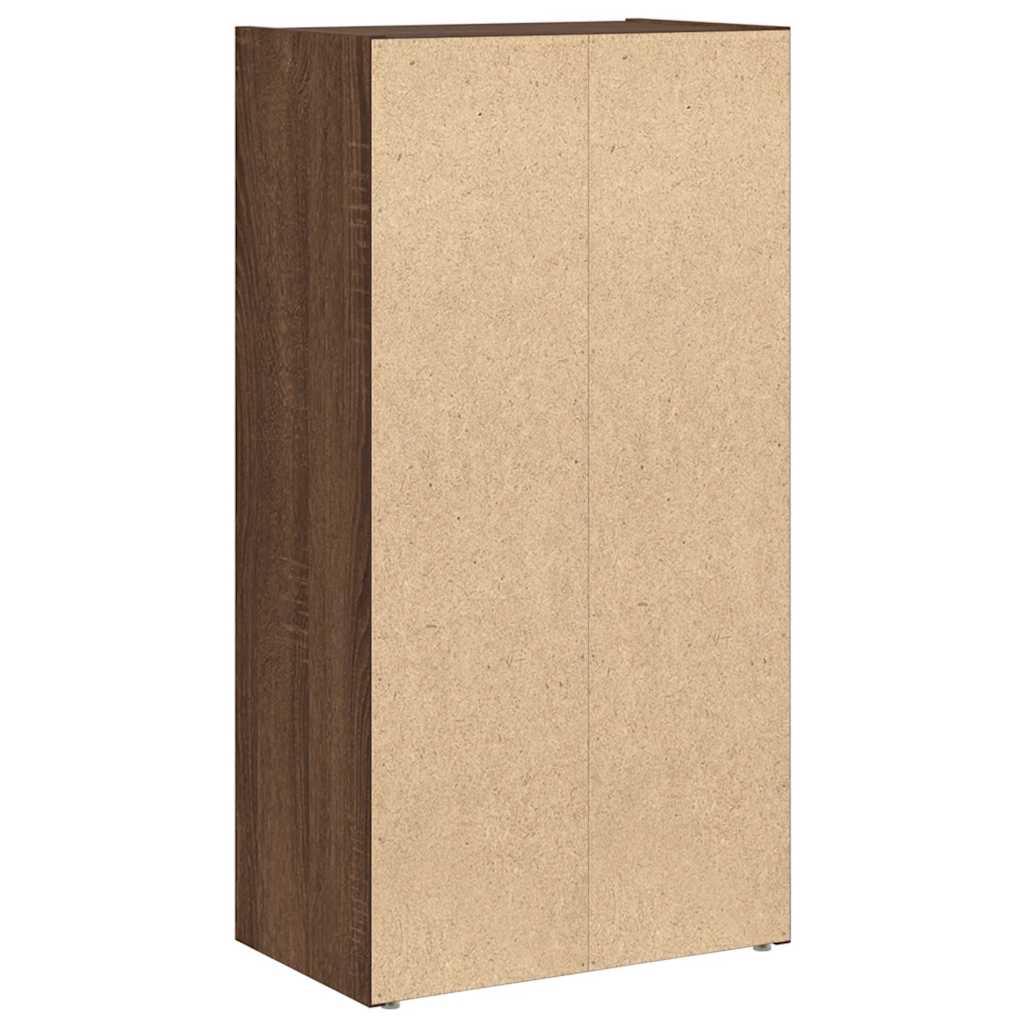 vidaXL Bibliotecă, stejar maro, 40x24x77 cm, lemn prelucrat vidaXL Bibliotecă, stejar maro, 40x24x77 cm, lemn prelucrat
