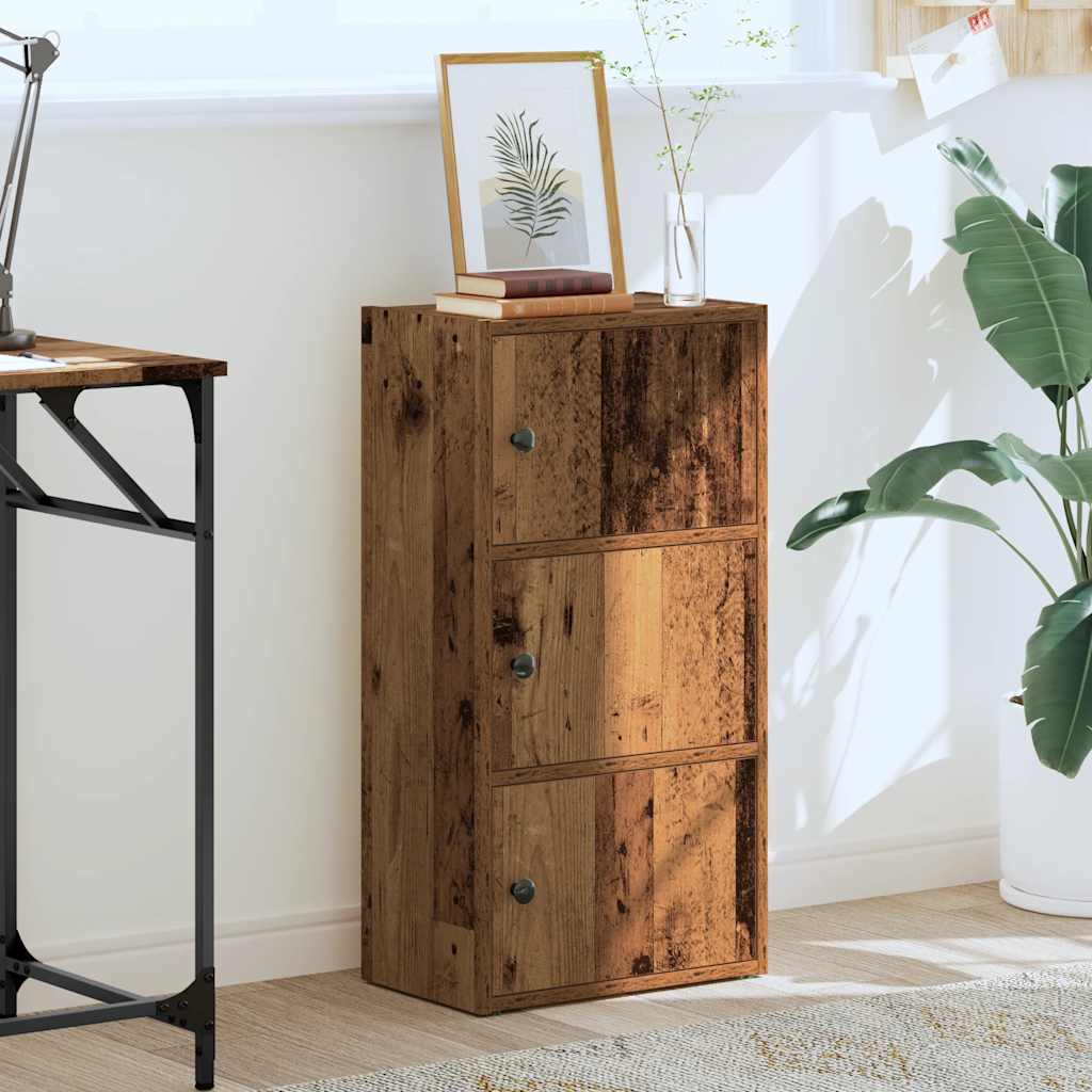 vidaXL Bibliotecă Lemn vechi 40x24x77 cm Lemn prelucrat
