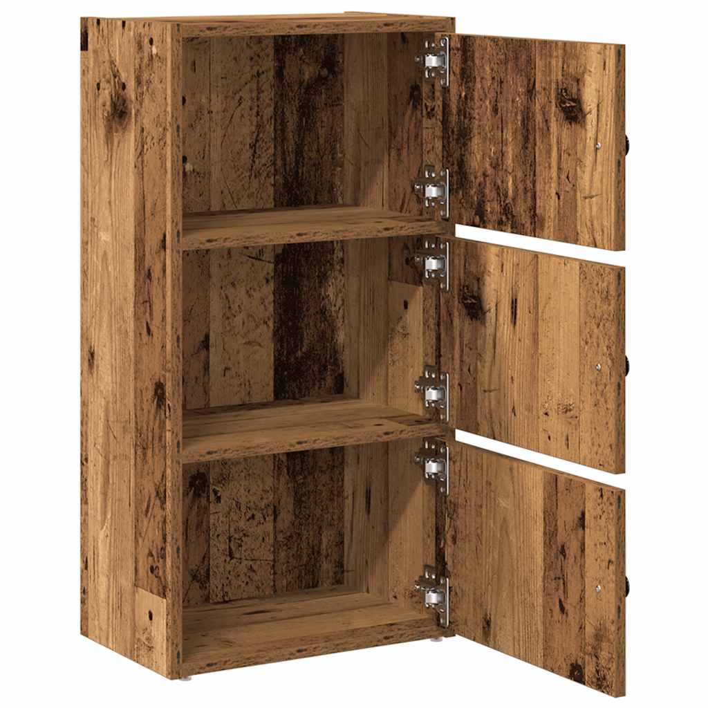 vidaXL Bibliotecă Lemn vechi 40x24x77 cm Lemn prelucrat