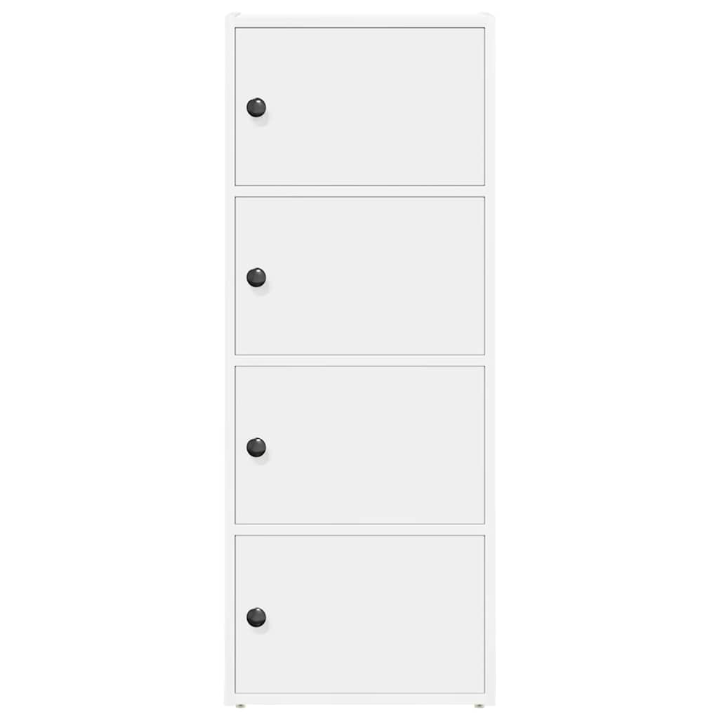 vidaXL Bibliotecă albă 40x24x102 cm din lemn prelucrat vidaXL Bibliotecă albă 40x24x102 cm din lemn prelucrat