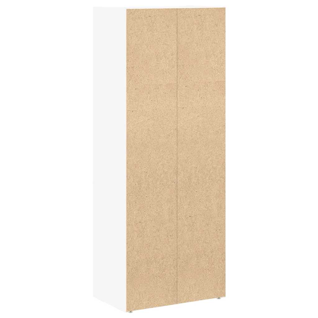 vidaXL Bibliotecă albă 40x24x102 cm din lemn prelucrat vidaXL Bibliotecă albă 40x24x102 cm din lemn prelucrat