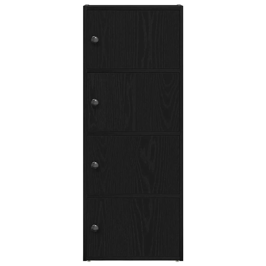 vidaXL Bibliotecă Stejar negru 40x24x102 cm Lemn prelucrat vidaXL Bibliotecă Stejar negru 40x24x102 cm Lemn prelucrat