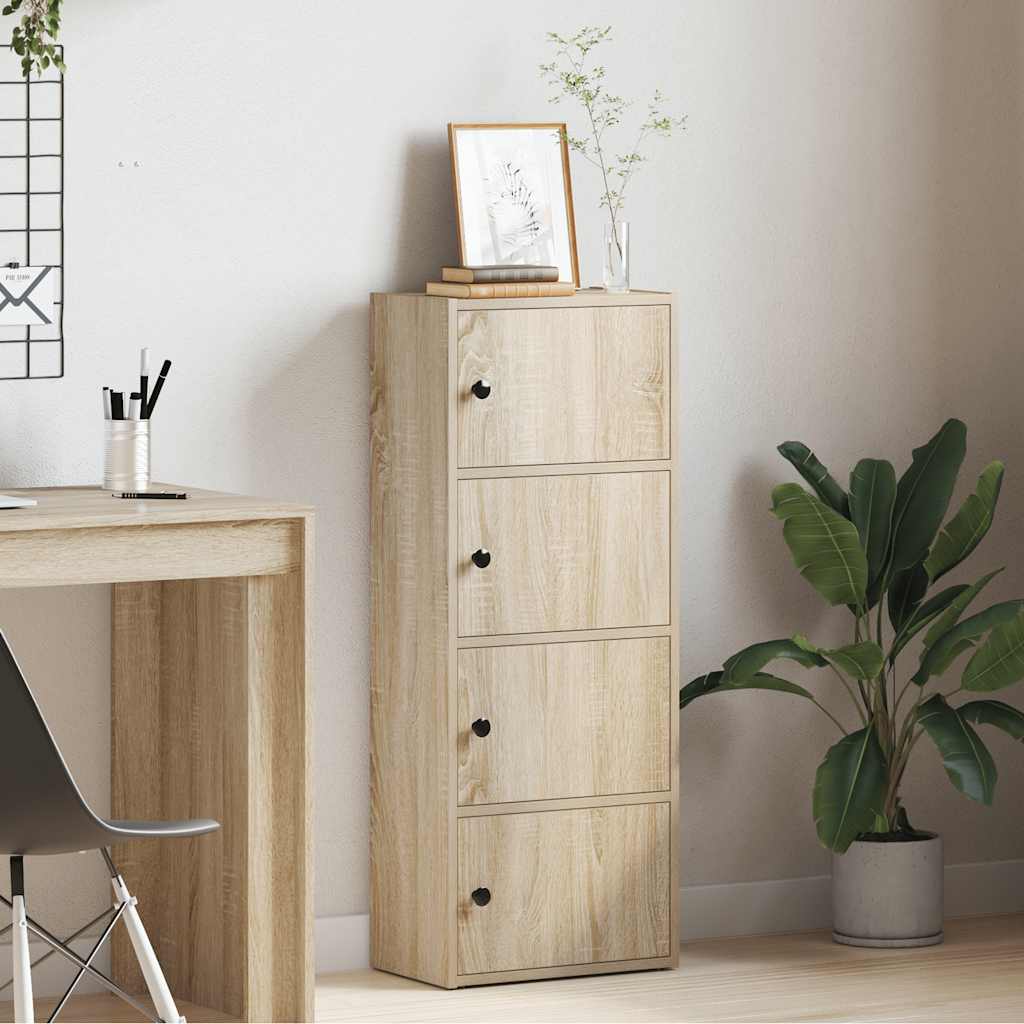 vidaXL Bibliotecă, stejar sonoma, 40x24x102 cm, lemn prelucrat vidaXL Bibliotecă, stejar sonoma, 40x24x102 cm, lemn prelucrat