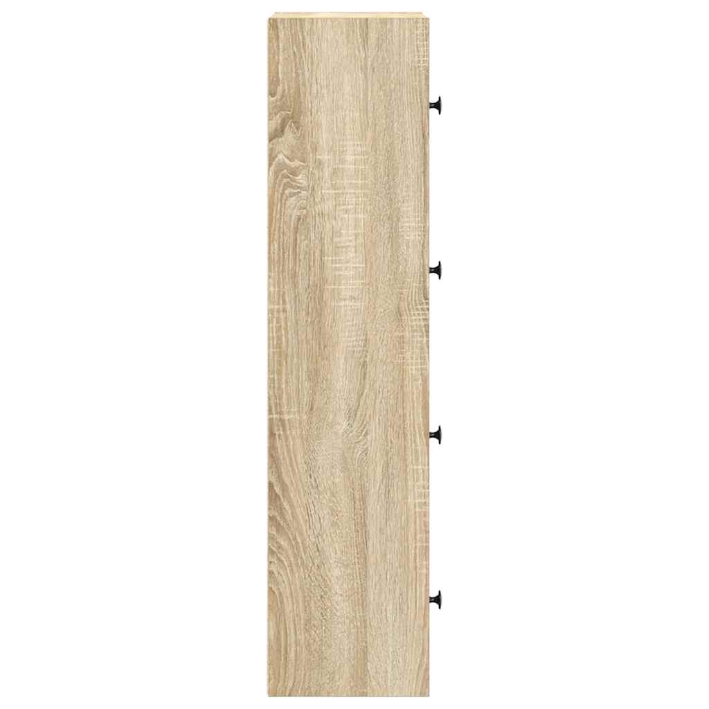 vidaXL Bibliotecă, stejar sonoma, 40x24x102 cm, lemn prelucrat vidaXL Bibliotecă, stejar sonoma, 40x24x102 cm, lemn prelucrat