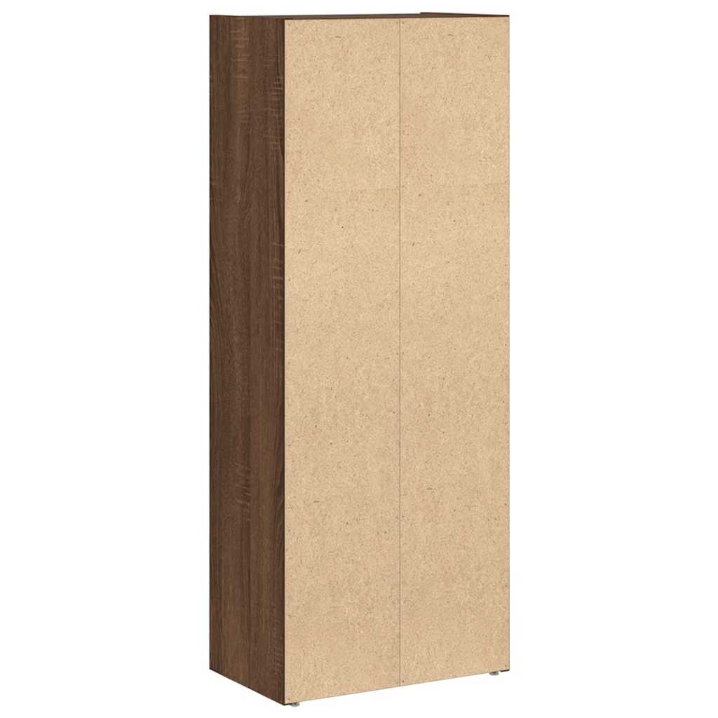 vidaXL Bibliotecă, stejar maro, 40x24x102 cm, lemn prelucrat