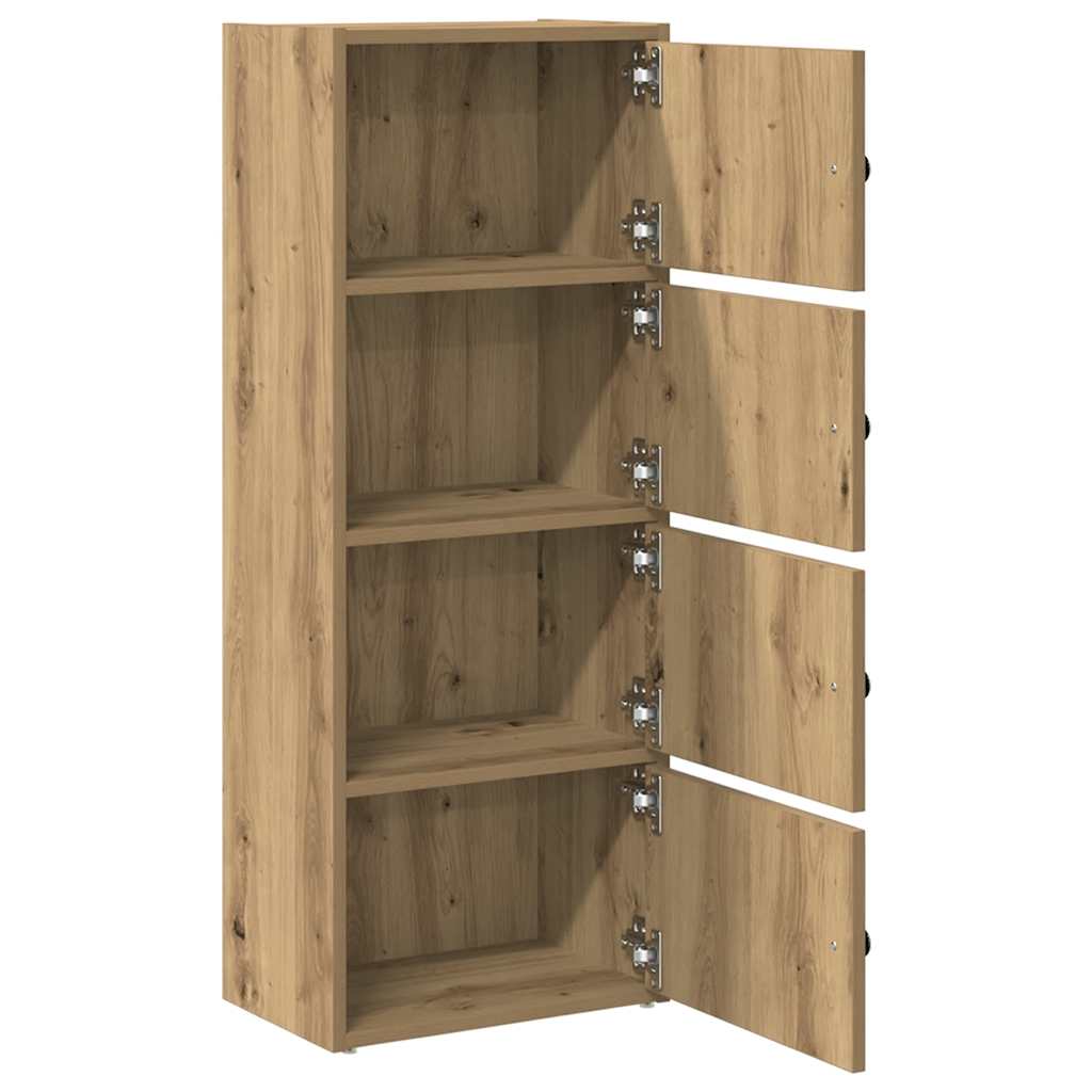 vidaXL Bibliotecă, stejar artizanal, 40x24x102 cm, lemn prelucrat vidaXL Bibliotecă, stejar artizanal, 40x24x102 cm, lemn prelucrat