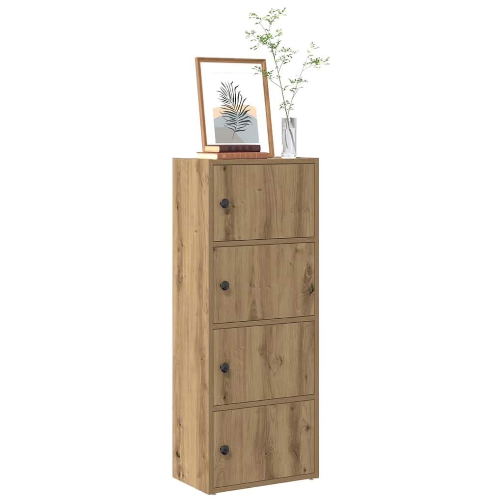 vidaXL Bibliotecă, stejar artizanal, 40x24x102 cm, lemn prelucrat vidaXL Bibliotecă, stejar artizanal, 40x24x102 cm, lemn prelucrat