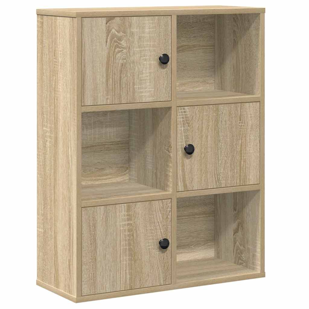 vidaXL Bibliotecă, stejar sonoma, 60x24x76,5 cm, lemn prelucrat vidaXL Bibliotecă, stejar sonoma, 60x24x76,5 cm, lemn prelucrat