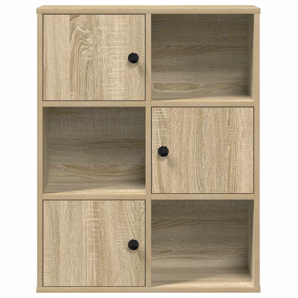 vidaXL Bibliotecă, stejar sonoma, 60x24x76,5 cm, lemn prelucrat vidaXL Bibliotecă, stejar sonoma, 60x24x76,5 cm, lemn prelucrat