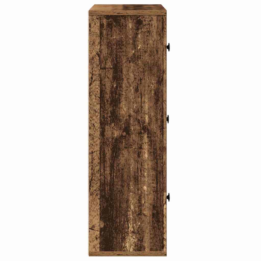 vidaXL Bibliotecă, lemn vechi, 60x24x76,5 cm, lemn prelucrat vidaXL Bibliotecă, lemn vechi, 60x24x76,5 cm, lemn prelucrat