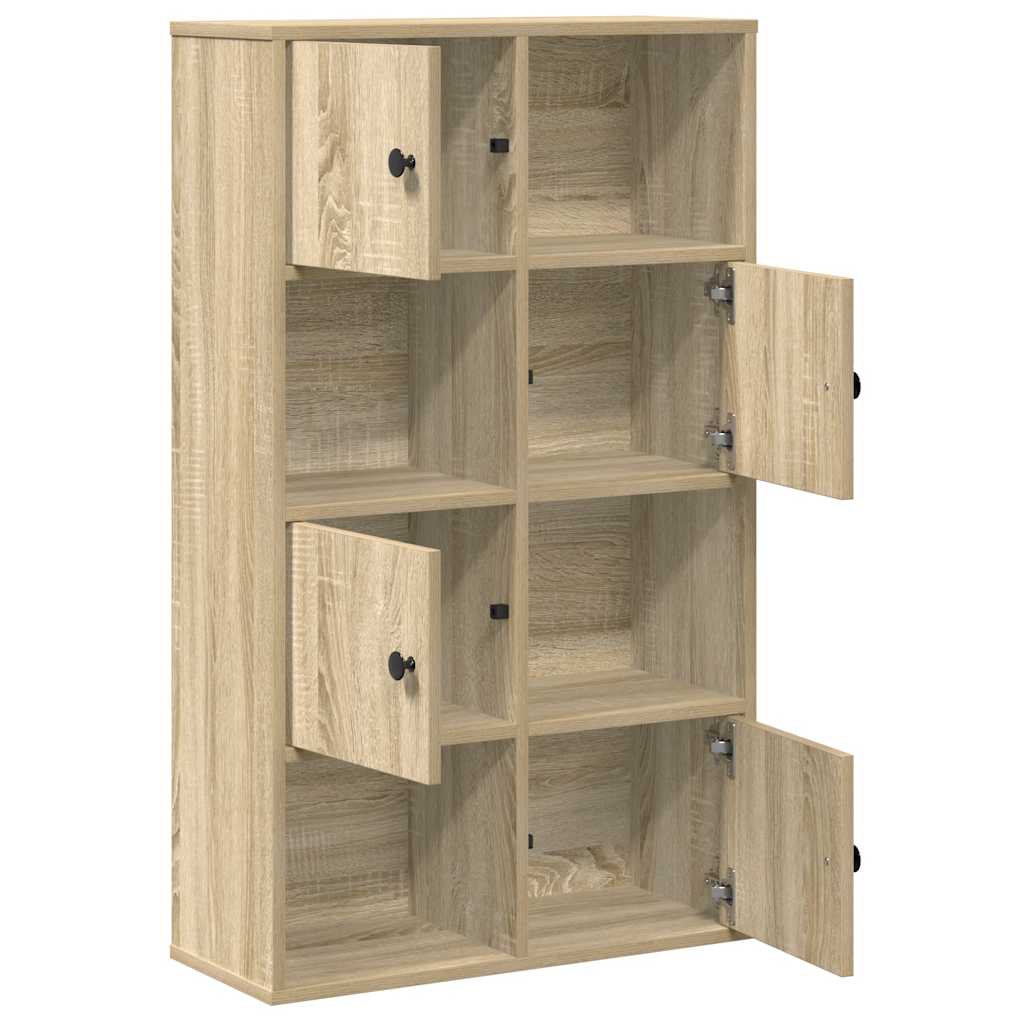 vidaXL Bibliotecă, stejar sonoma, 60x24x101,5 cm, lemn prelucrat vidaXL Bibliotecă, stejar sonoma, 60x24x101,5 cm, lemn prelucrat
