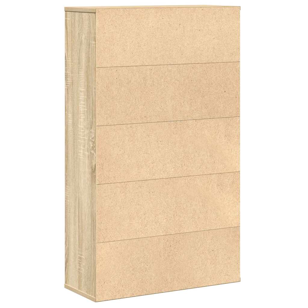 vidaXL Bibliotecă, stejar sonoma, 60x24x101,5 cm, lemn prelucrat vidaXL Bibliotecă, stejar sonoma, 60x24x101,5 cm, lemn prelucrat