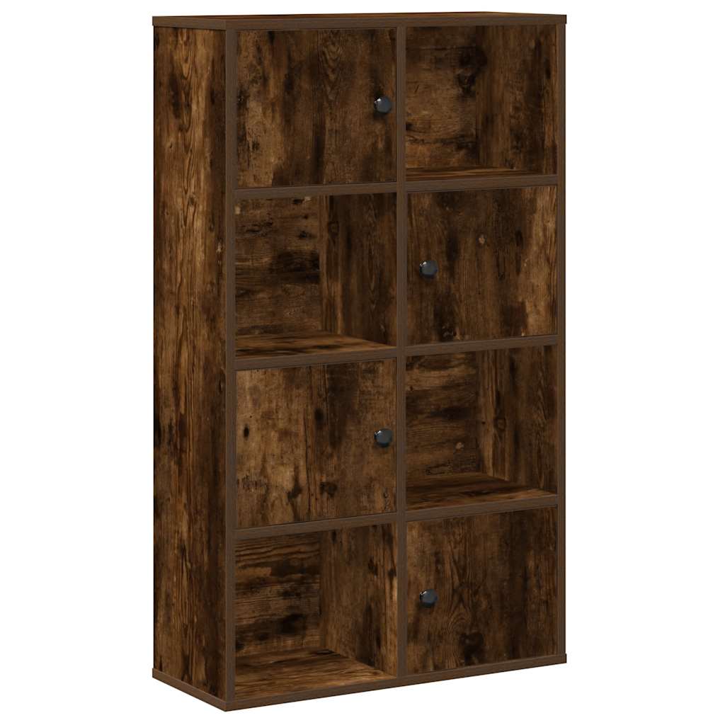 vidaXL Bibliotecă, stejar fumuriu, 60x24x101,5 cm, lemn prelucrat vidaXL Bibliotecă, stejar fumuriu, 60x24x101,5 cm, lemn prelucrat