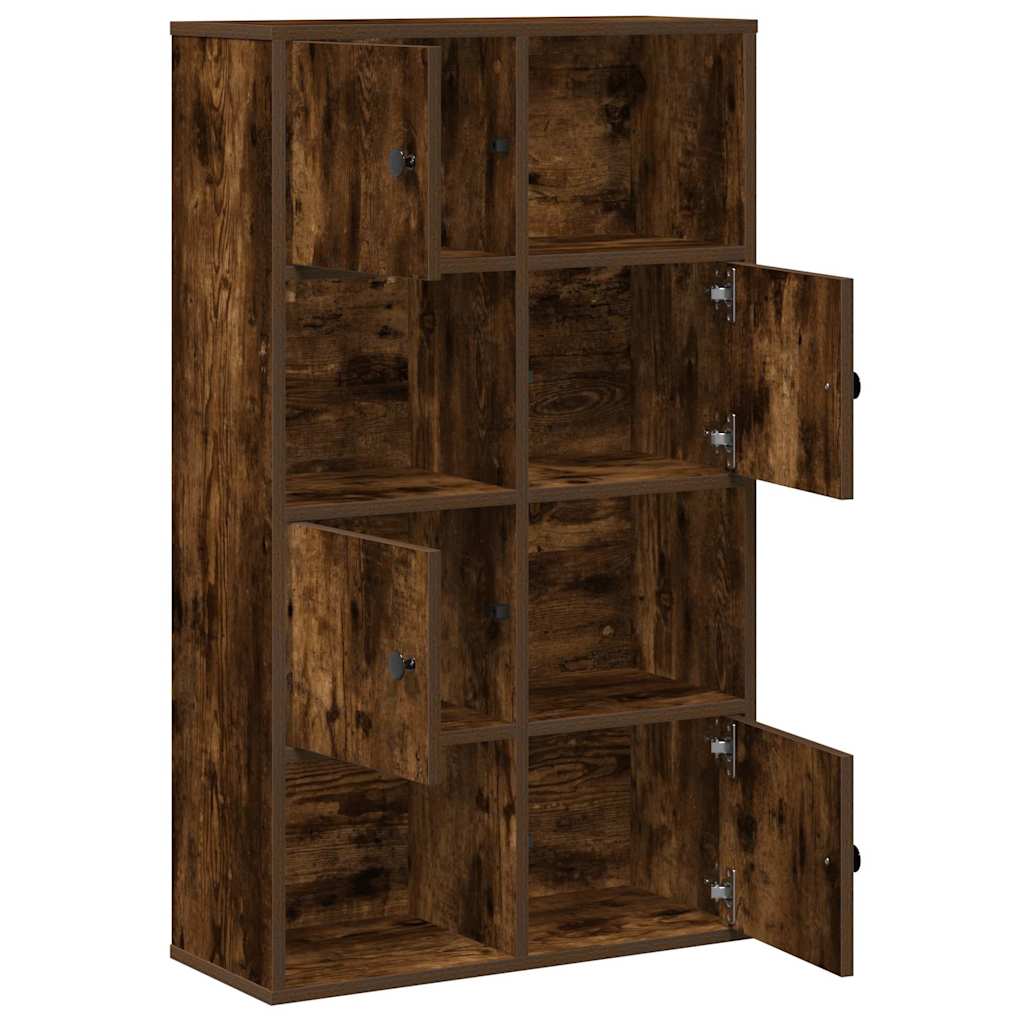 vidaXL Bibliotecă, stejar fumuriu, 60x24x101,5 cm, lemn prelucrat vidaXL Bibliotecă, stejar fumuriu, 60x24x101,5 cm, lemn prelucrat
