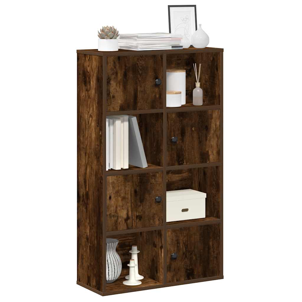 vidaXL Bibliotecă, stejar fumuriu, 60x24x101,5 cm, lemn prelucrat vidaXL Bibliotecă, stejar fumuriu, 60x24x101,5 cm, lemn prelucrat