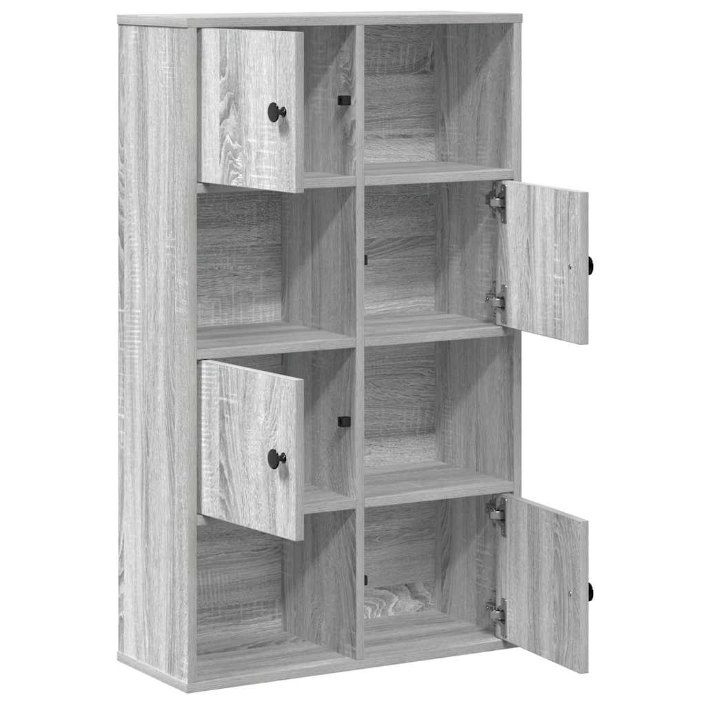vidaXL Bibliotecă, gri sonoma, 60x24x101,5 cm, lemn prelucrat vidaXL Bibliotecă, gri sonoma, 60x24x101,5 cm, lemn prelucrat