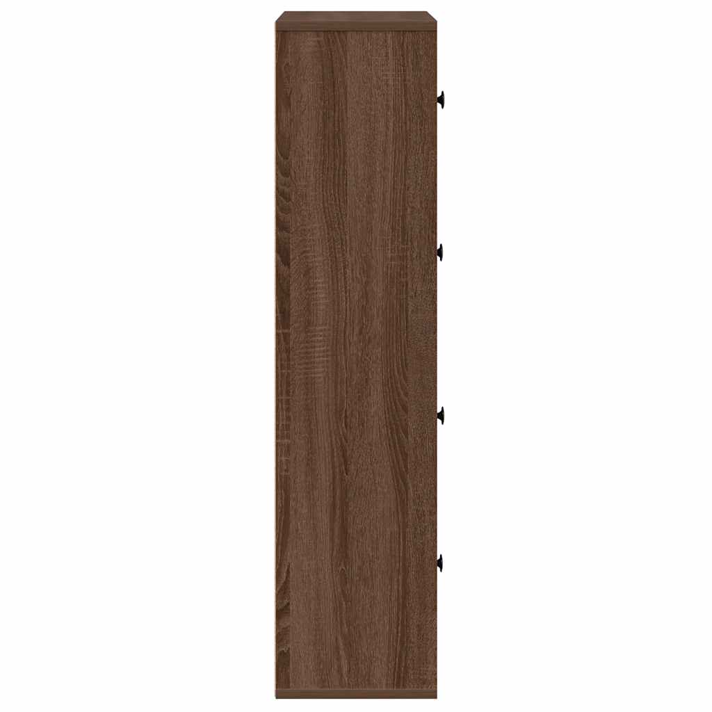 vidaXL Bibliotecă, stejar maro, 60x24x101,5 cm, lemn prelucrat vidaXL Bibliotecă, stejar maro, 60x24x101,5 cm, lemn prelucrat
