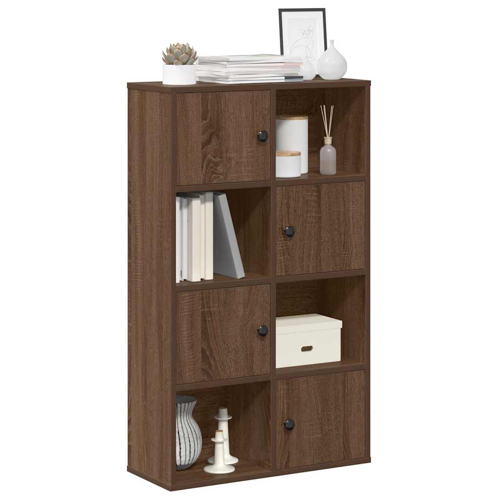 vidaXL Bibliotecă, stejar maro, 60x24x101,5 cm, lemn prelucrat vidaXL Bibliotecă, stejar maro, 60x24x101,5 cm, lemn prelucrat
