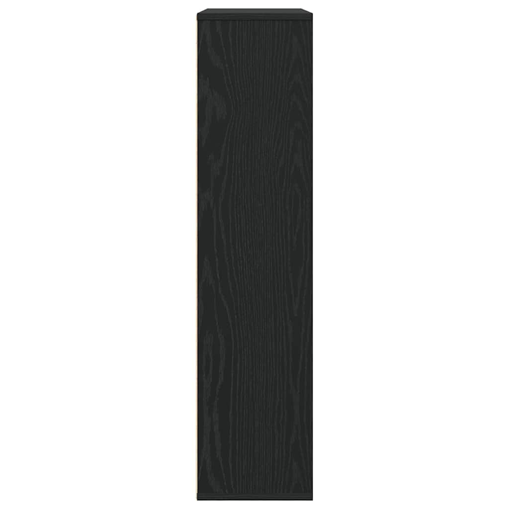 vidaXL Bibliotecă Stejar negru 89x24x101,5 cm Lemn prelucrat vidaXL Bibliotecă Stejar negru 89x24x101,5 cm Lemn prelucrat