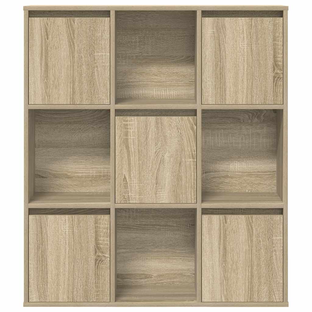 vidaXL Bibliotecă, stejar sonoma, 89x24x101,5 cm, lemn prelucrat vidaXL Bibliotecă, stejar sonoma, 89x24x101,5 cm, lemn prelucrat