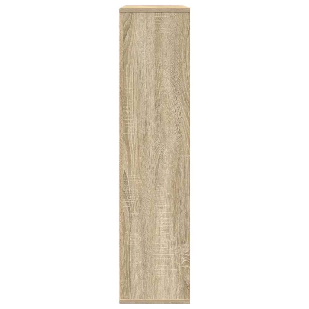 vidaXL Bibliotecă, stejar sonoma, 89x24x101,5 cm, lemn prelucrat vidaXL Bibliotecă, stejar sonoma, 89x24x101,5 cm, lemn prelucrat