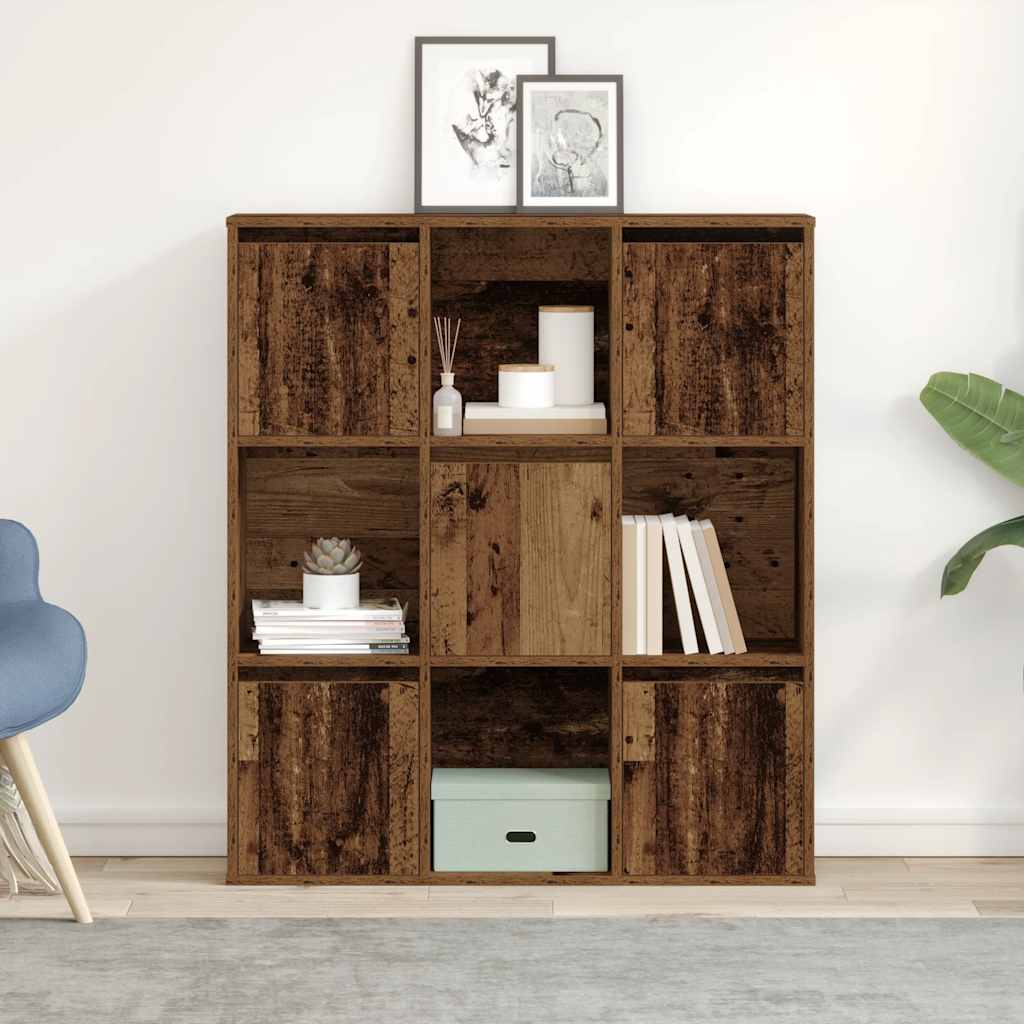 vidaXL Bibliotecă, lemn vechi, 89x24x101,5 cm, lemn prelucrat vidaXL Bibliotecă, lemn vechi, 89x24x101,5 cm, lemn prelucrat