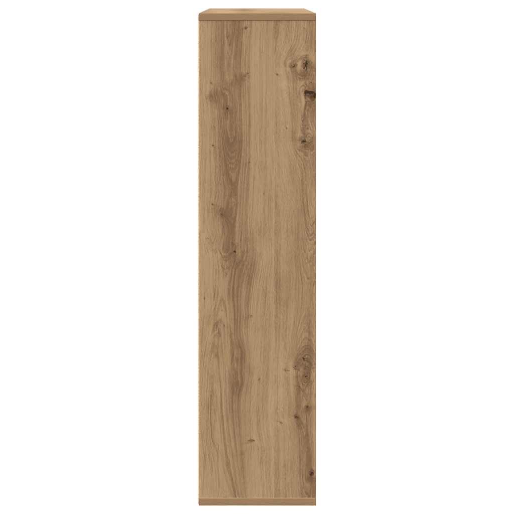 vidaXL Bibliotecă, stejar artizanal, 89x24x101,5 cm, lemn prelucrat vidaXL Bibliotecă, stejar artizanal, 89x24x101,5 cm, lemn prelucrat