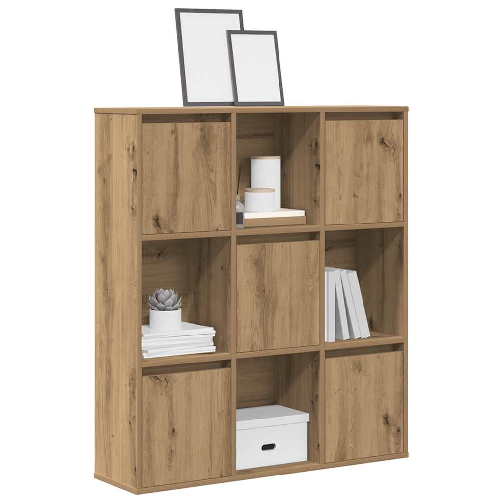 vidaXL Bibliotecă, stejar artizanal, 89x24x101,5 cm, lemn prelucrat vidaXL Bibliotecă, stejar artizanal, 89x24x101,5 cm, lemn prelucrat