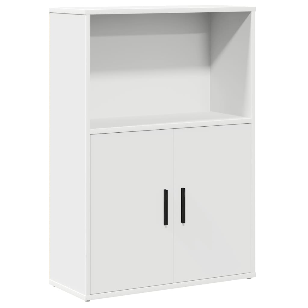 vidaXL Bibliotecă, alb, 60x24x85 cm, lemn prelucrat vidaXL Bibliotecă, alb, 60x24x85 cm, lemn prelucrat
