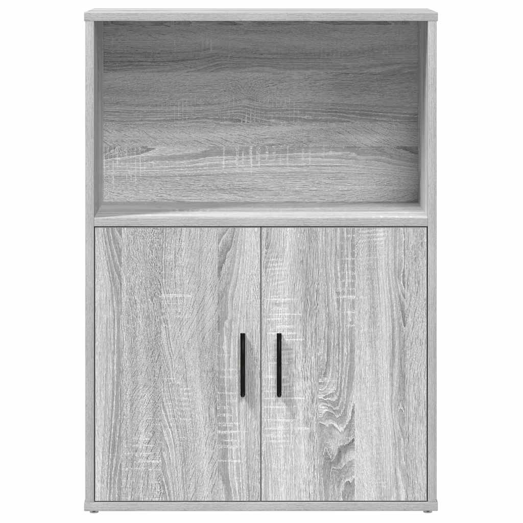 vidaXL Bibliotecă, gri sonoma, 60x24x85 cm, lemn prelucrat vidaXL Bibliotecă, gri sonoma, 60x24x85 cm, lemn prelucrat
