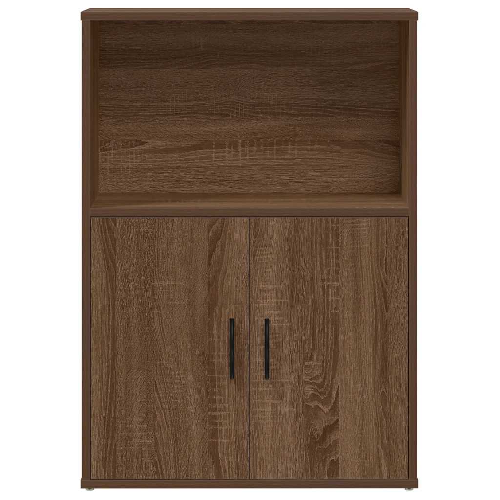 vidaXL Bibliotecă, stejar maro, 60x24x85 cm, lemn prelucrat vidaXL Bibliotecă, stejar maro, 60x24x85 cm, lemn prelucrat