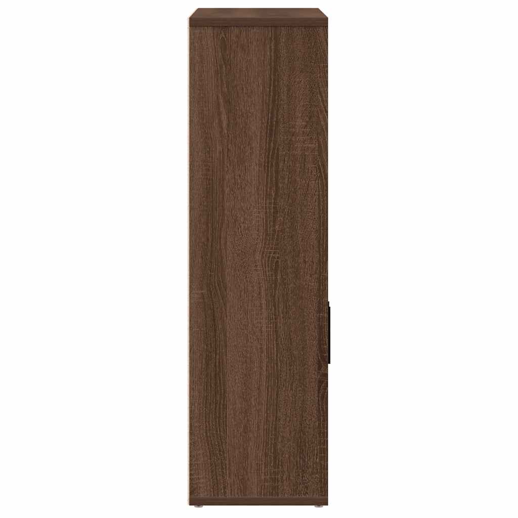vidaXL Bibliotecă, stejar maro, 60x24x85 cm, lemn prelucrat vidaXL Bibliotecă, stejar maro, 60x24x85 cm, lemn prelucrat