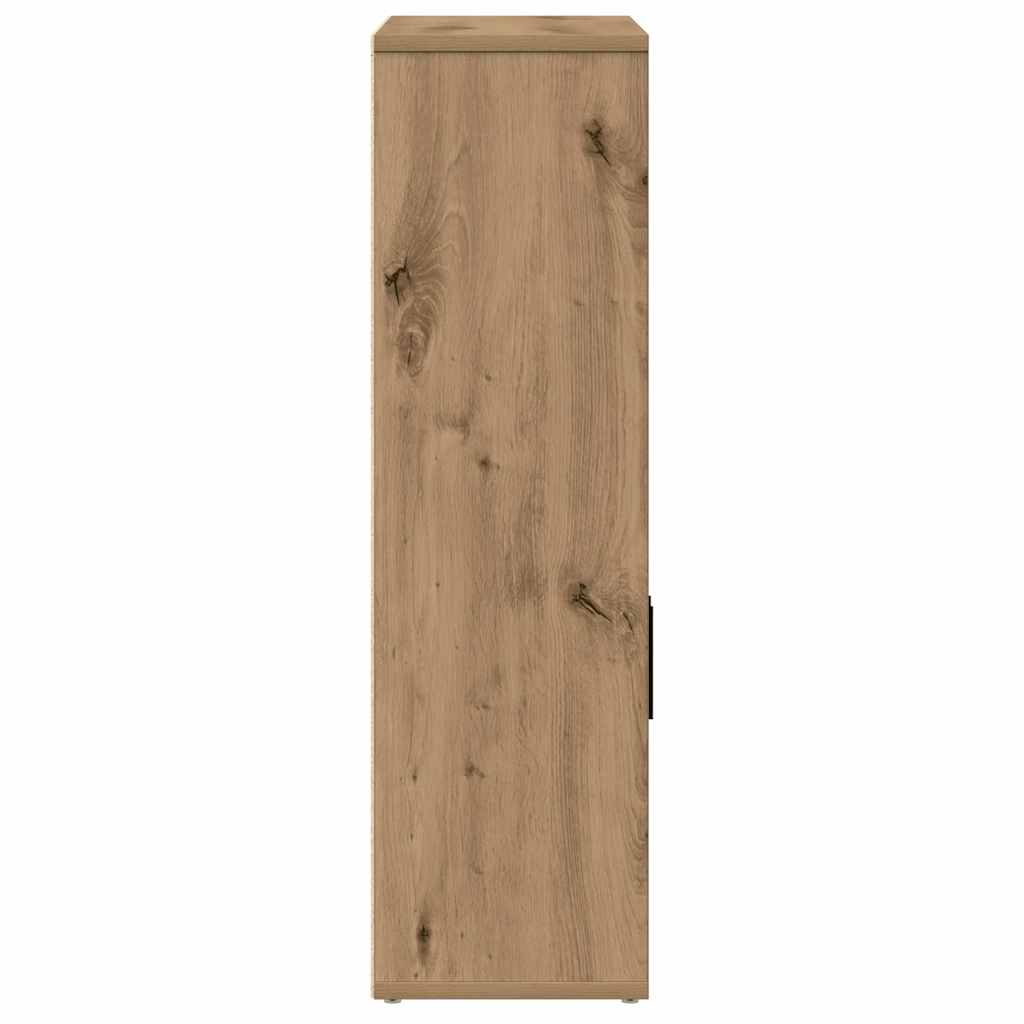 vidaXL Bibliotecă, stejar artizanal, 60x24x85 cm, lemn prelucrat vidaXL Bibliotecă, stejar artizanal, 60x24x85 cm, lemn prelucrat