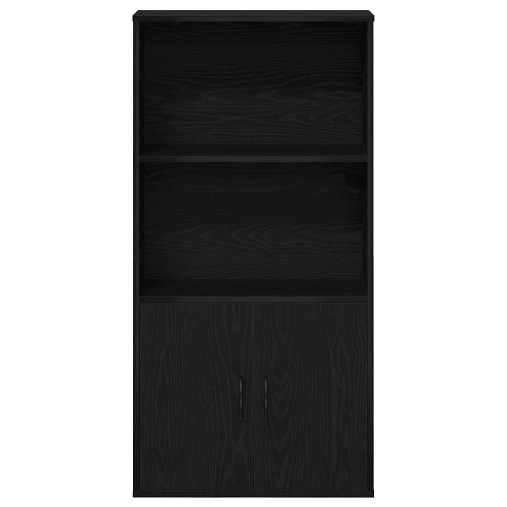 vidaXL Bibliotecă Stejar negru 60x24x120 cm Lemn prelucrat vidaXL Bibliotecă Stejar negru 60x24x120 cm Lemn prelucrat