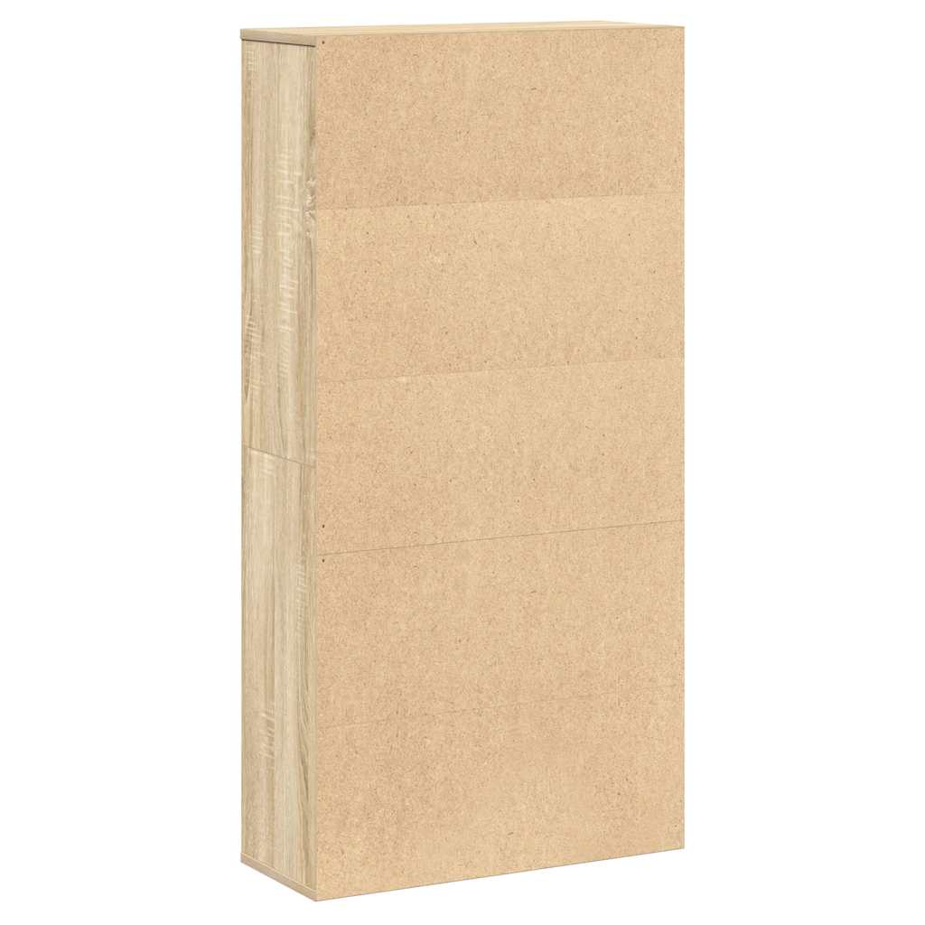 vidaXL Bibliotecă, stejar sonoma, 60x24x120 cm, lemn prelucrat vidaXL Bibliotecă, stejar sonoma, 60x24x120 cm, lemn prelucrat