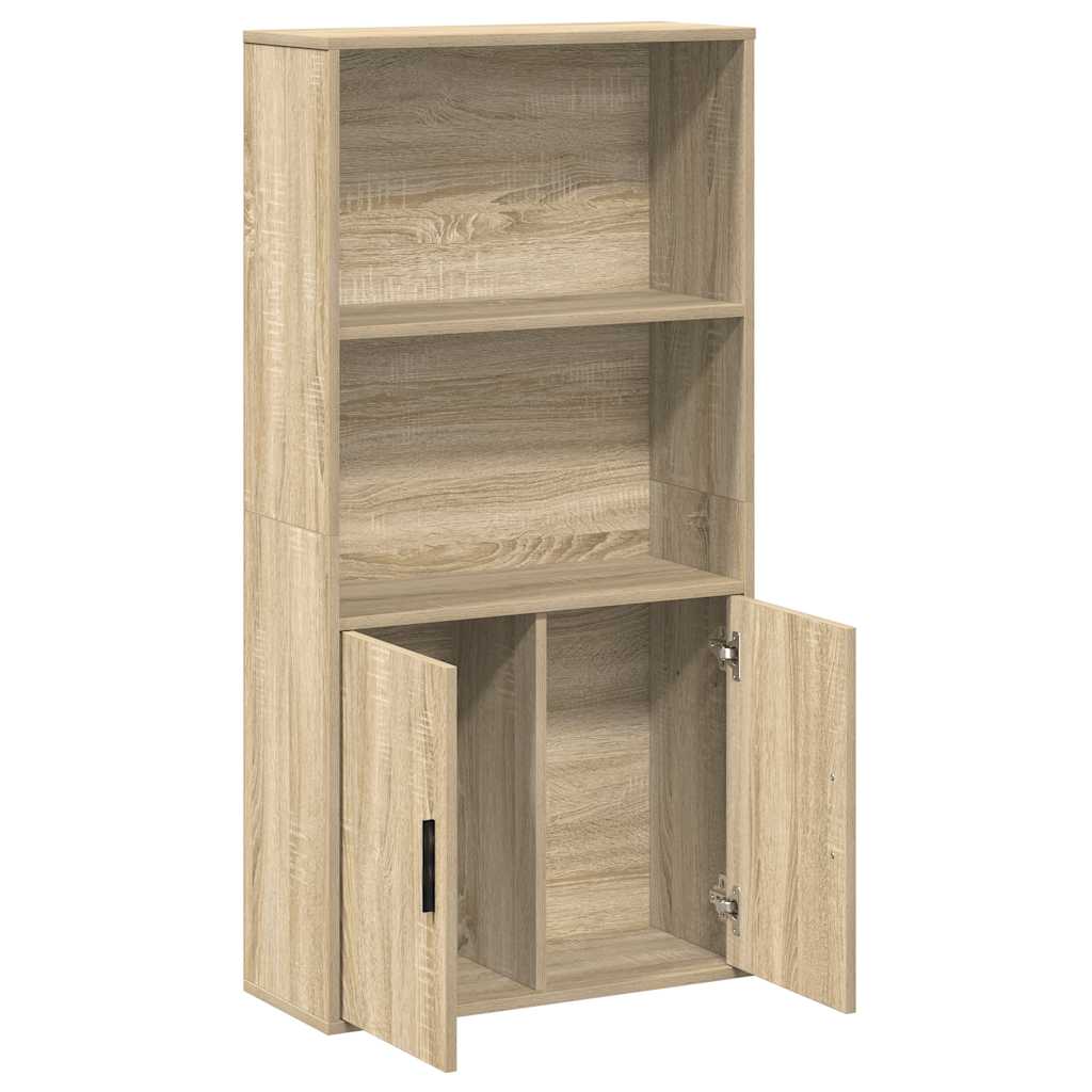 vidaXL Bibliotecă, stejar sonoma, 60x24x120 cm, lemn prelucrat vidaXL Bibliotecă, stejar sonoma, 60x24x120 cm, lemn prelucrat