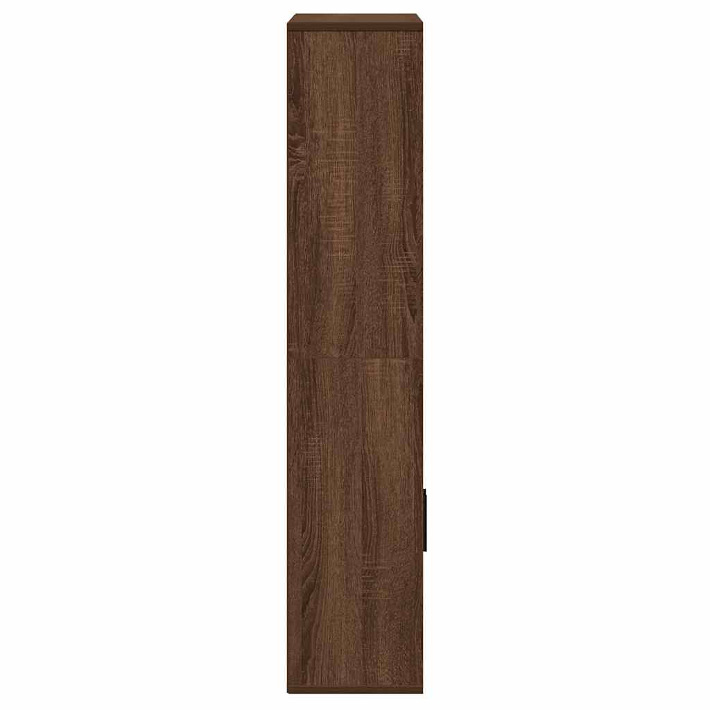 vidaXL Bibliotecă, stejar maro, 60x24x120 cm, lemn prelucrat vidaXL Bibliotecă, stejar maro, 60x24x120 cm, lemn prelucrat