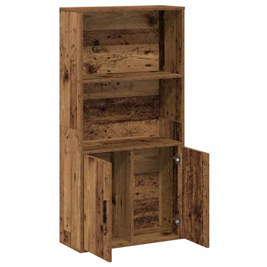 vidaXL Bibliotecă, lemn vechi, 60x24x120 cm, lemn prelucrat vidaXL Bibliotecă, lemn vechi, 60x24x120 cm, lemn prelucrat