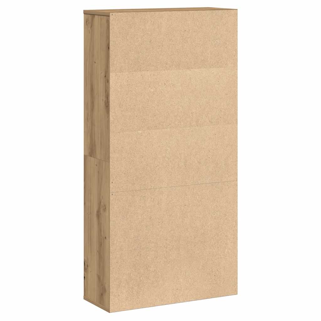 vidaXL Bibliotecă, stejar artizanal, 60x24x120 cm, lemn prelucrat vidaXL Bibliotecă, stejar artizanal, 60x24x120 cm, lemn prelucrat