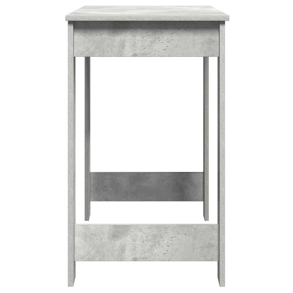 vidaXL Birou, gri beton,100x45x75 cm, lemn compozit