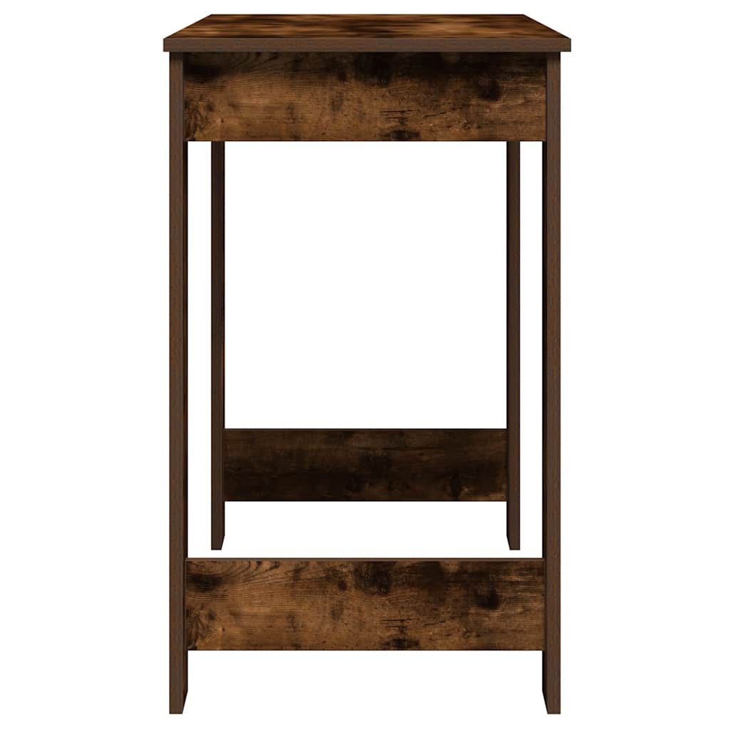 vidaXL Birou, stejar fumuriu,100x45x75 cm, lemn prelucrat