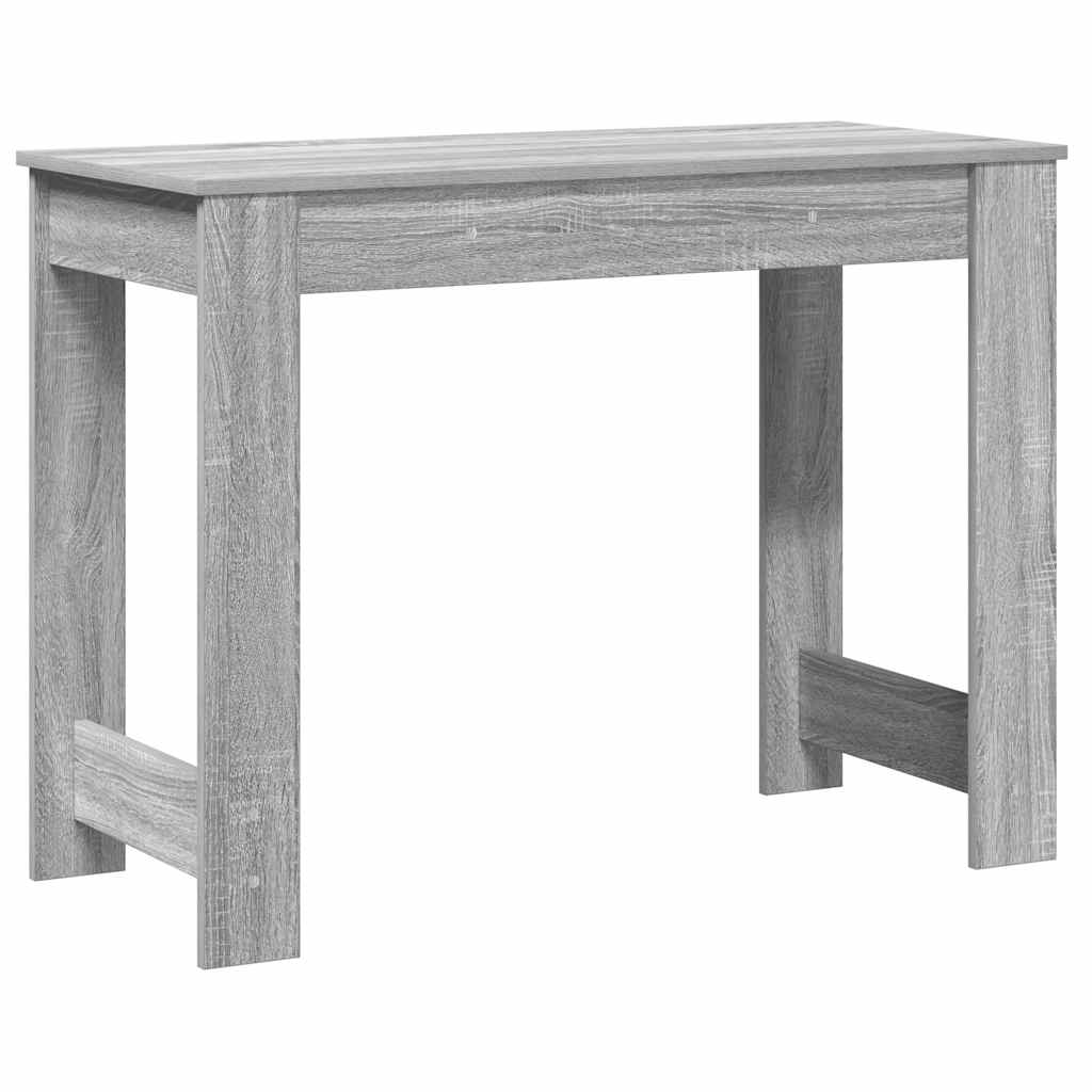 vidaXL Birou Gri Sonoma 100x45x75 cm lemn prelucrat vidaXL Birou Gri Sonoma 100x45x75 cm lemn prelucrat