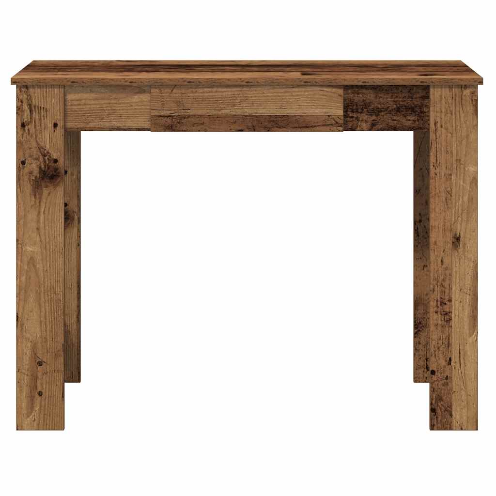 vidaXL Birou din lemn vechi 100x45x75 cm din lemn prelucrat