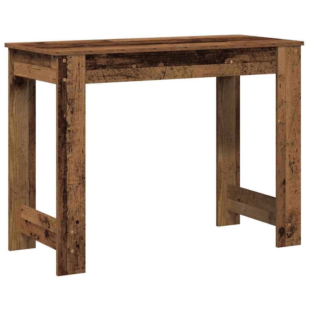 vidaXL Birou din lemn vechi 100x45x75 cm din lemn prelucrat