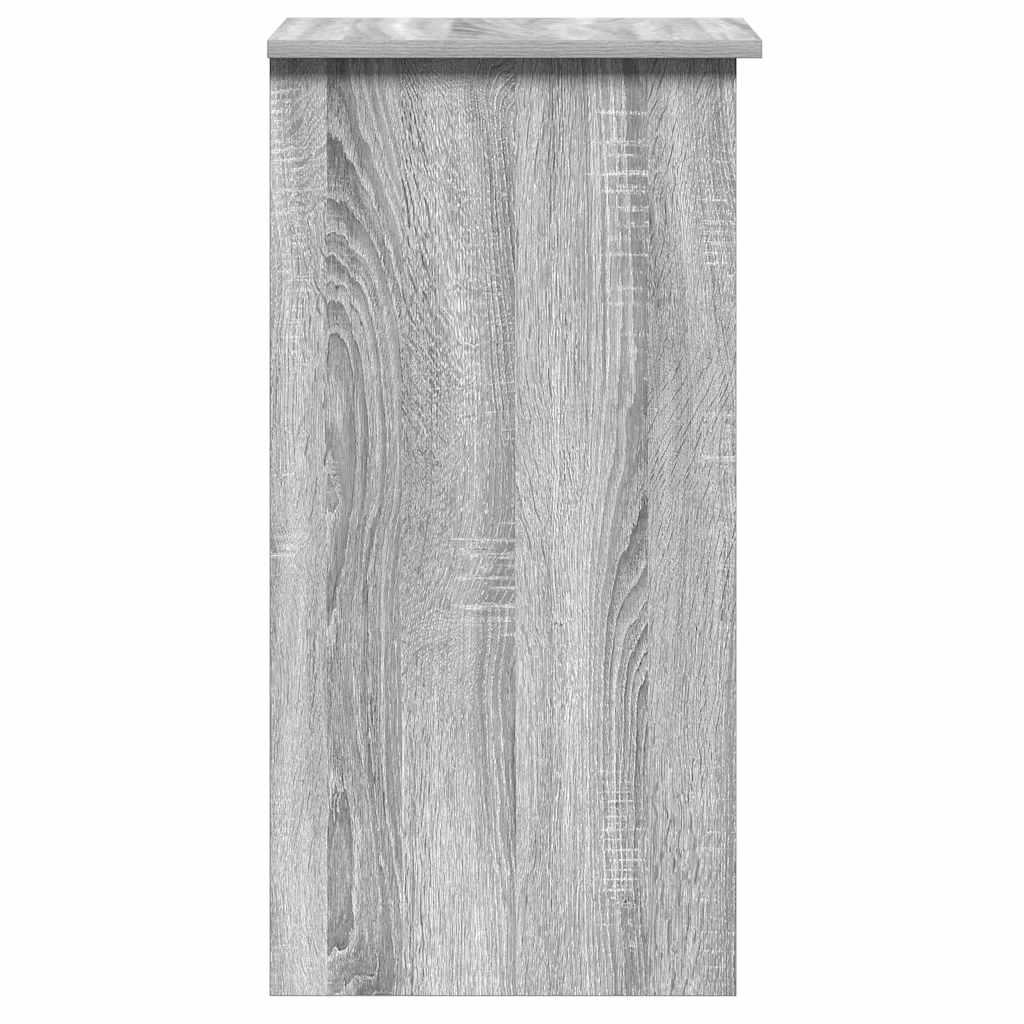 vidaXL Birou cu rafturi, gri sonoma, 84x40x78 cm, lemn compozit vidaXL Birou cu rafturi, gri sonoma, 84x40x78 cm, lemn compozit