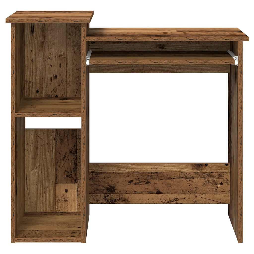 vidaXL Birou cu rafturi, lemn vechi, 84x40x78 cm, lemn prelucrat vidaXL Birou cu rafturi, lemn vechi, 84x40x78 cm, lemn prelucrat