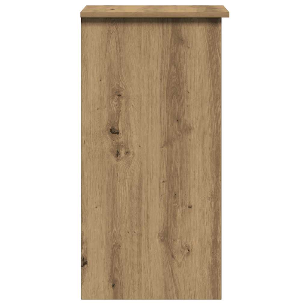 vidaXL Birou cu rafturi stejar artizanal 84x40x78 cm, lemn prelucrat vidaXL Birou cu rafturi stejar artizanal 84x40x78 cm, lemn prelucrat
