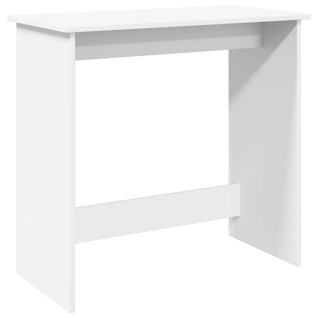 vidaXL Birou, alb, 80 x 40 x 75 cm, PAL