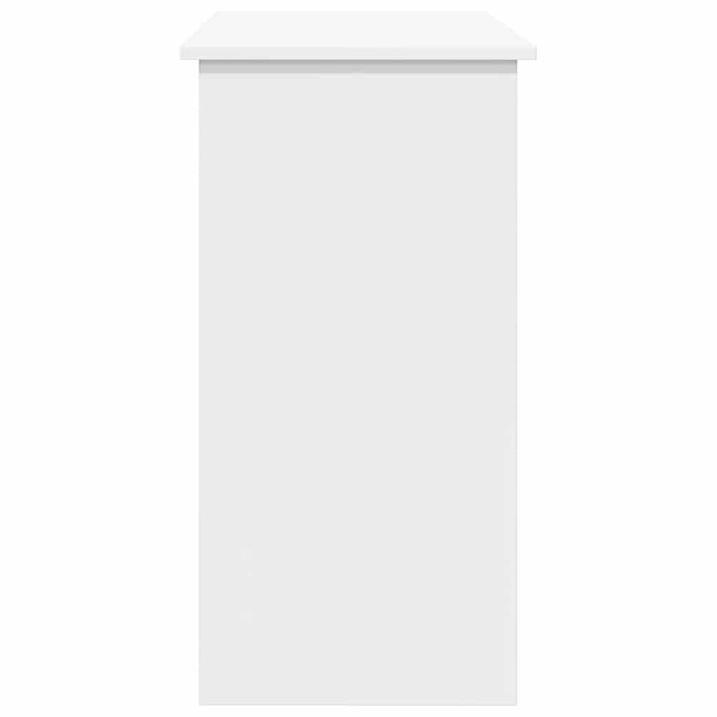vidaXL Birou, alb, 80 x 40 x 75 cm, PAL